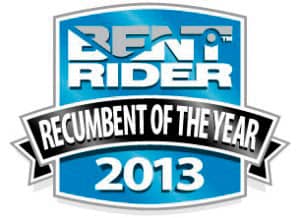 bentrider award recumbent of the year 2013