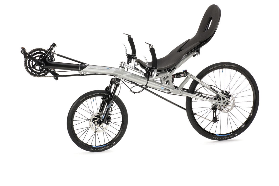 Streetmachine Gte - the comfortable travel recumbent bike