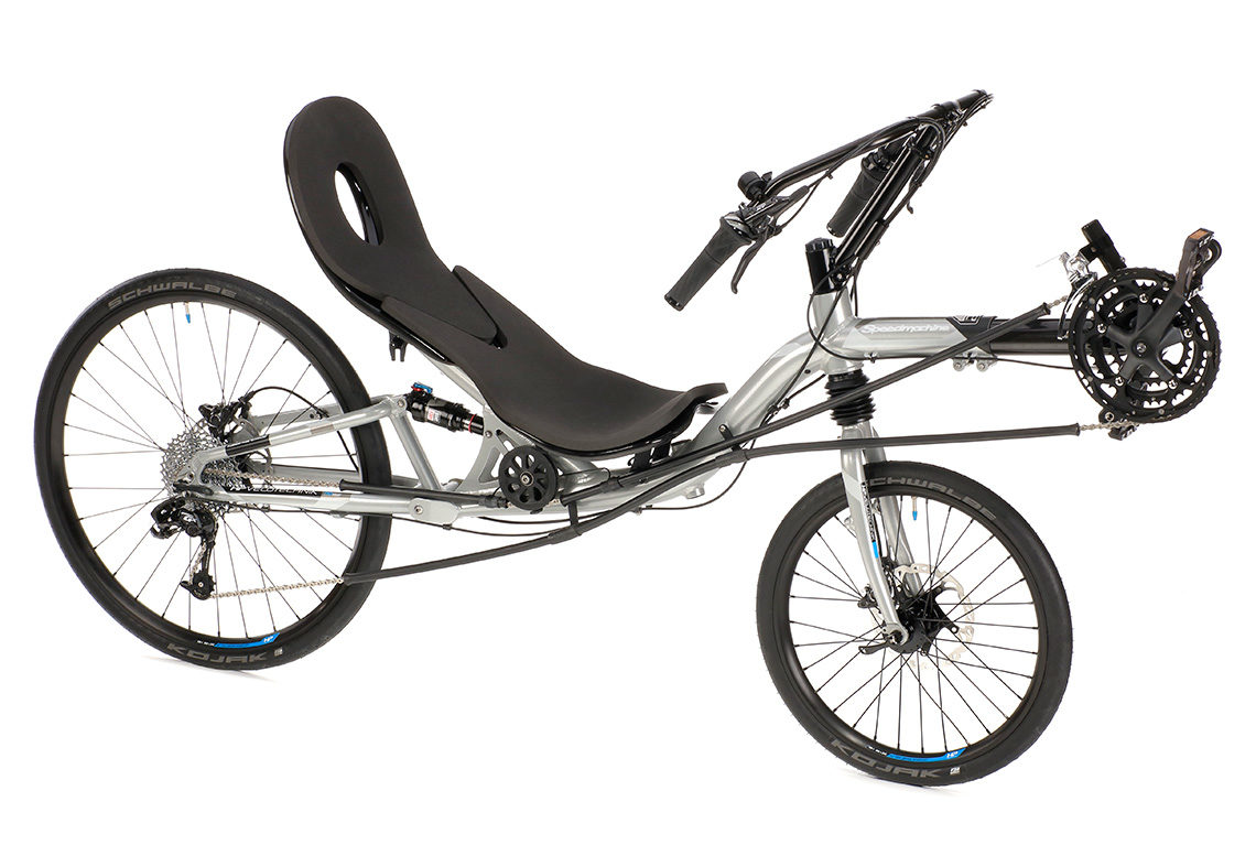 fast recumbent bicycle speedmachine