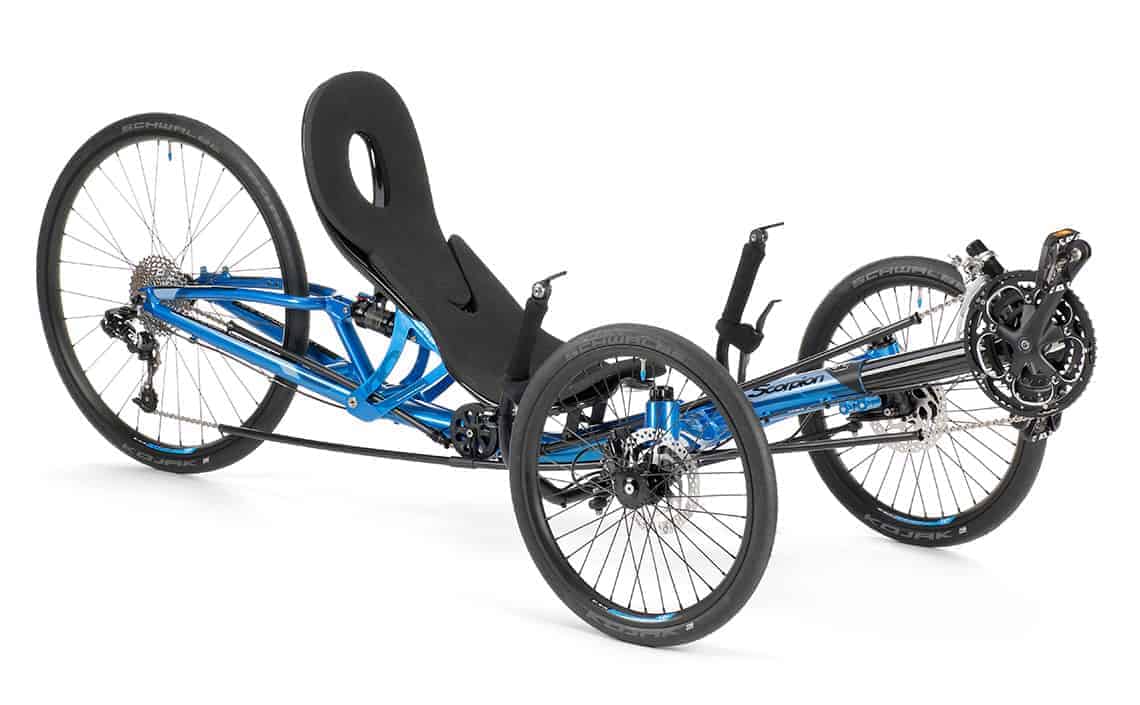 sporty recumbent tricycle trike scorpion