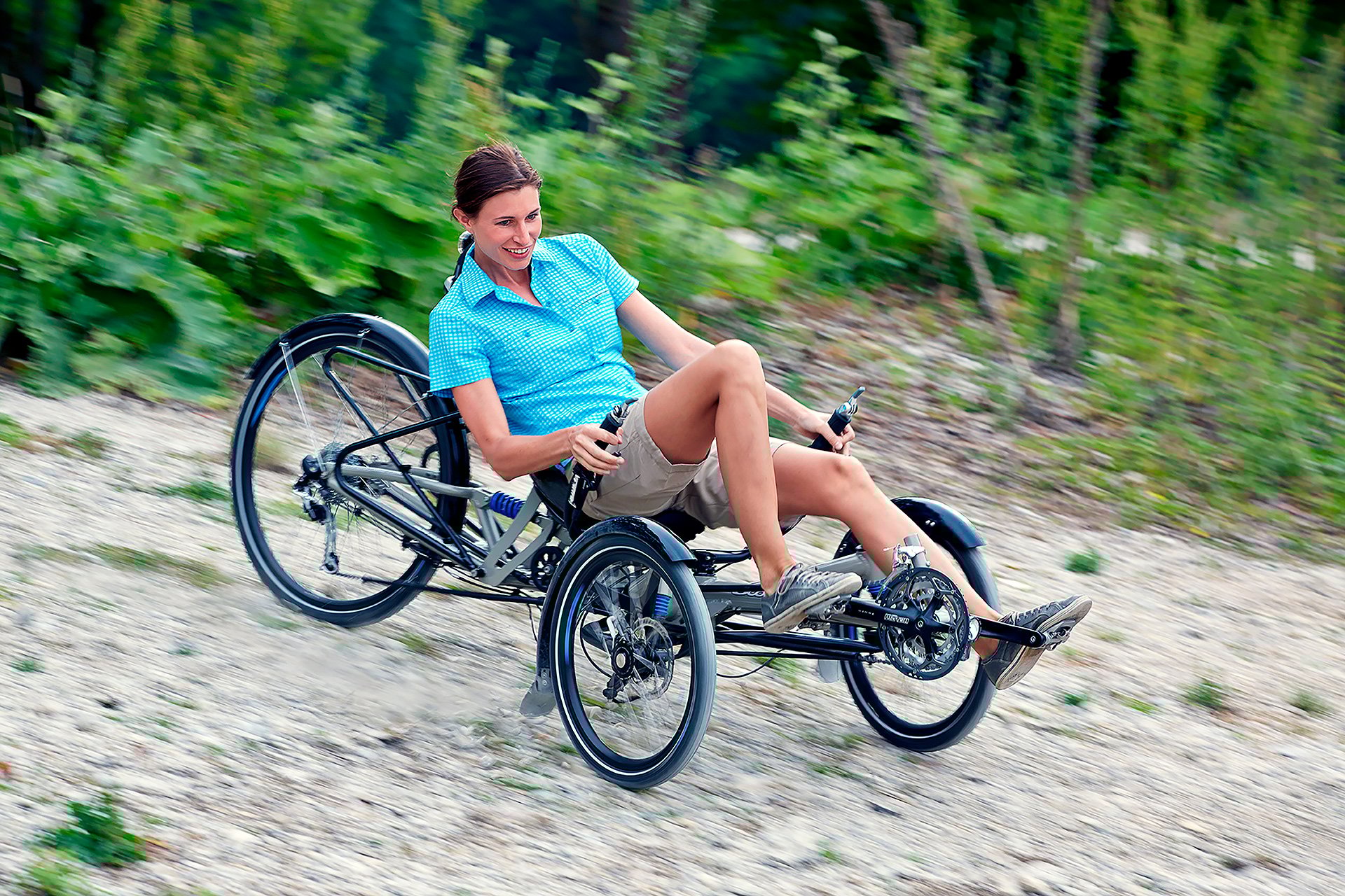 26 inch rear wheel trike recumbent scorpion plus 26