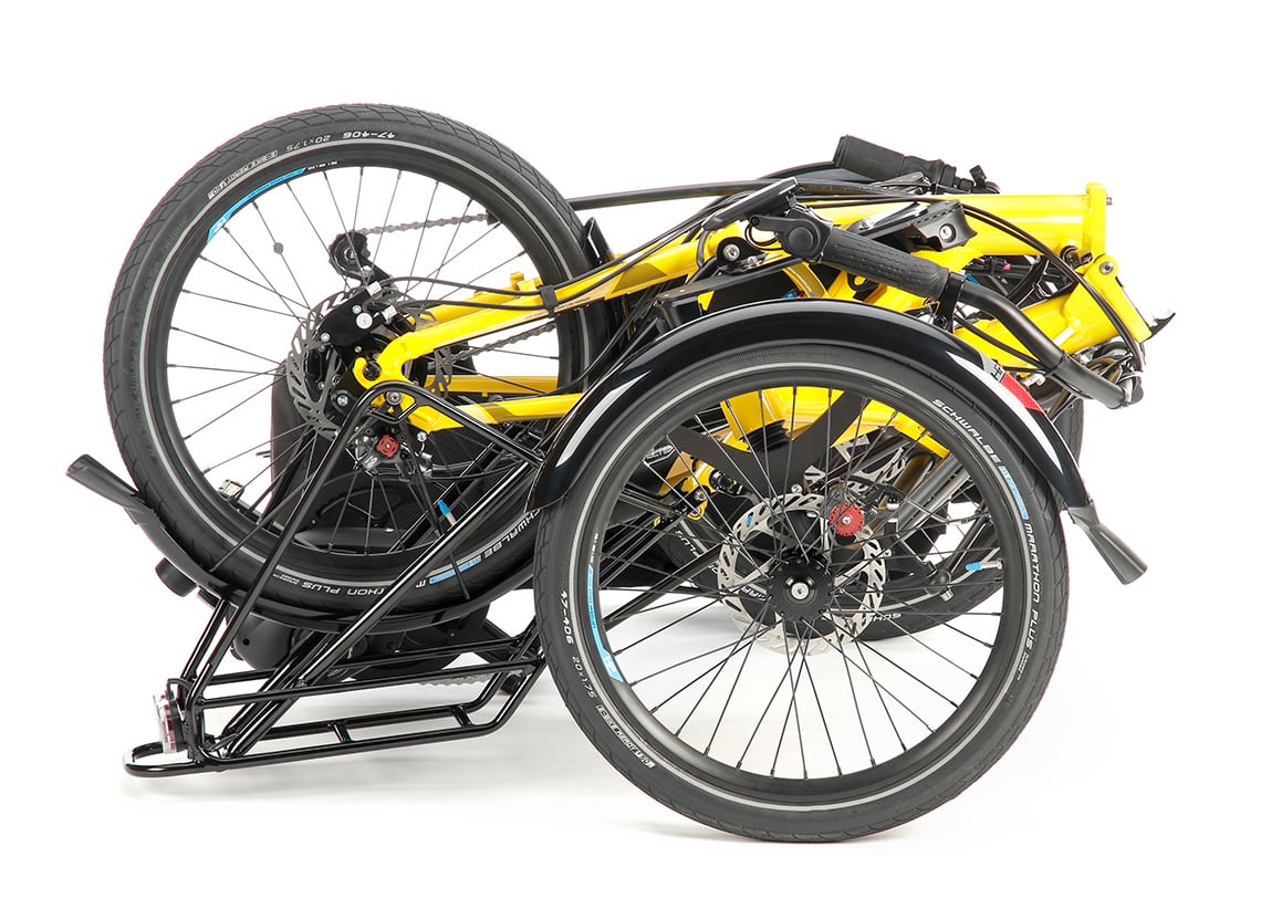 all wheel suspension trike scorpion fs 20 folded