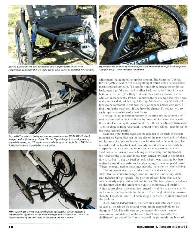 Review Recumbent Trike Scorpion fs 26 Tadpole 2