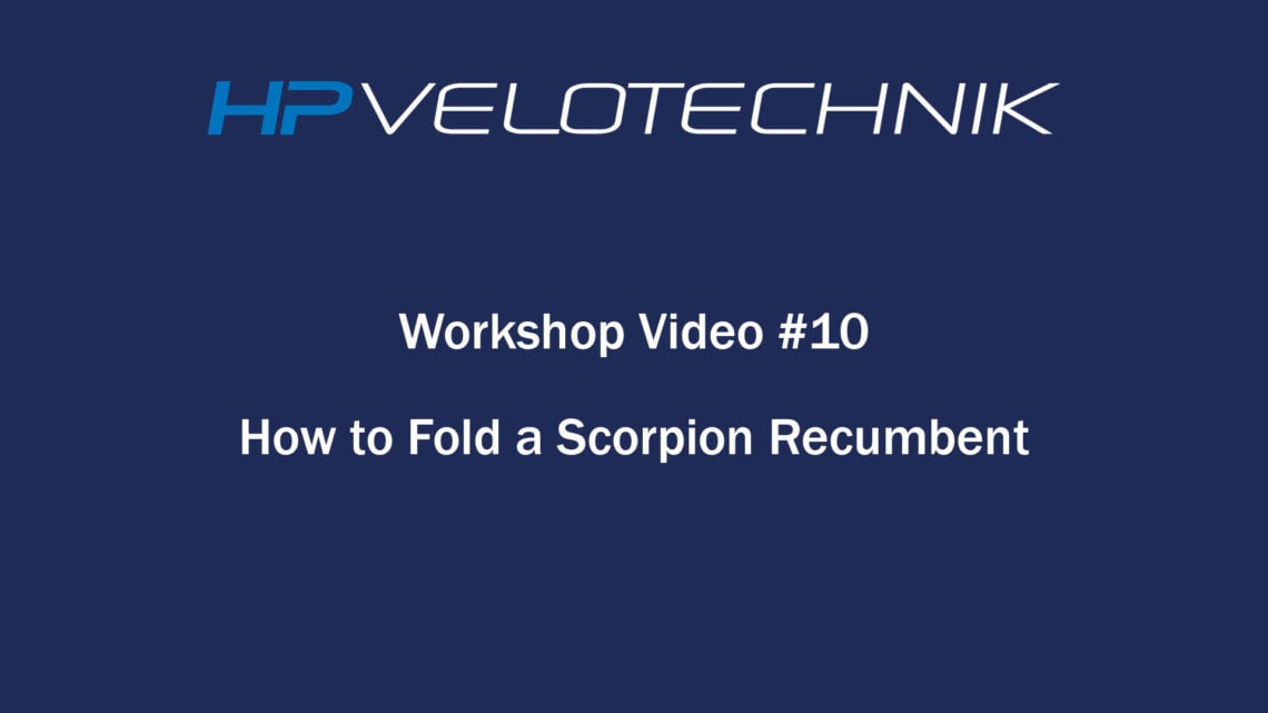 workshop video 10: folding mechanism scorpion trikes