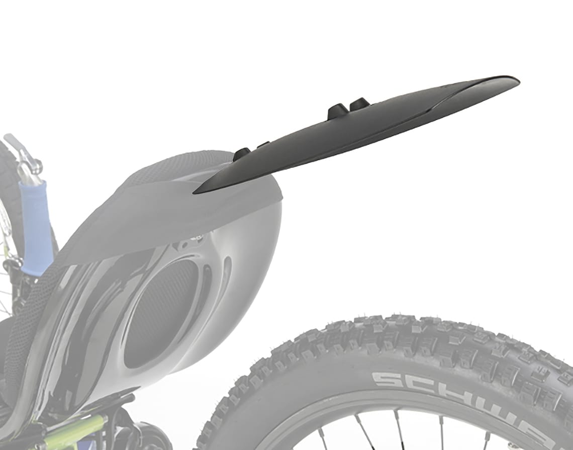 Enduro rear online mudguard