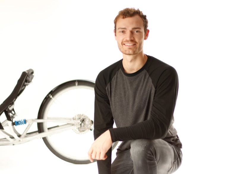 Liegerad-Projekt Handbike Handcycle Handantrieb Jonas Engelhardt