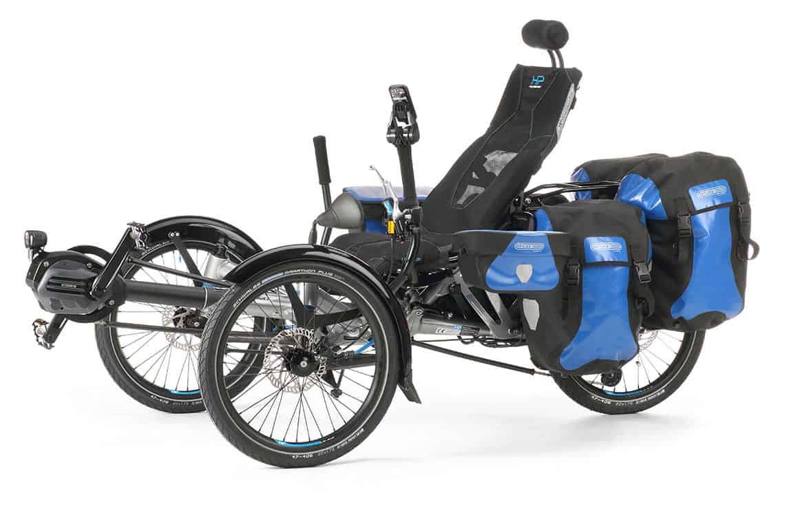 dreirad für erwachsene vollgefedert faltbar hoch foldable adult tricycle high seat scorpion plus 20