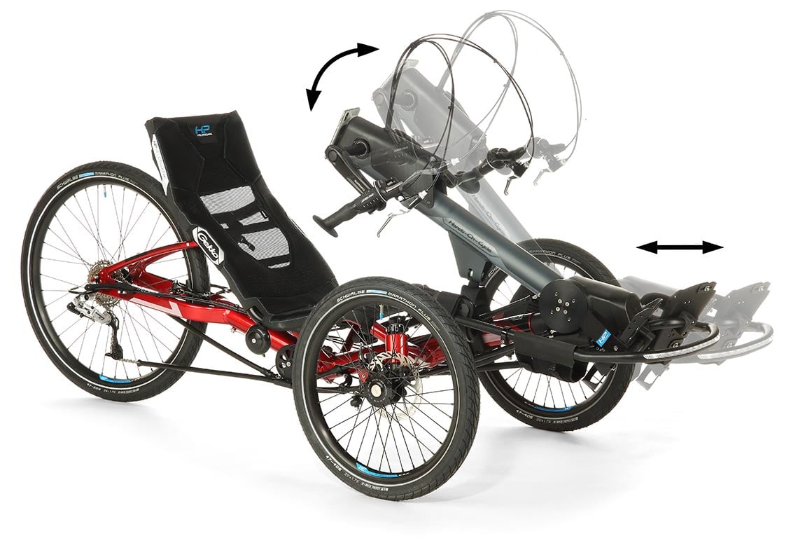 Hands-On-Cycle Handbike: Der Handantrieb für Trikes - HP Velotechnik