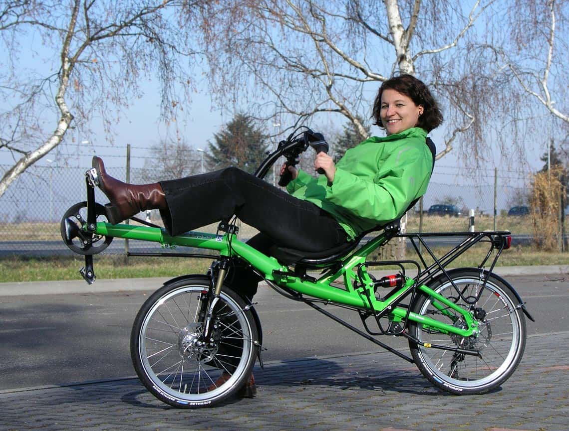 folding recumbent bike liegerad faltbar falten 1