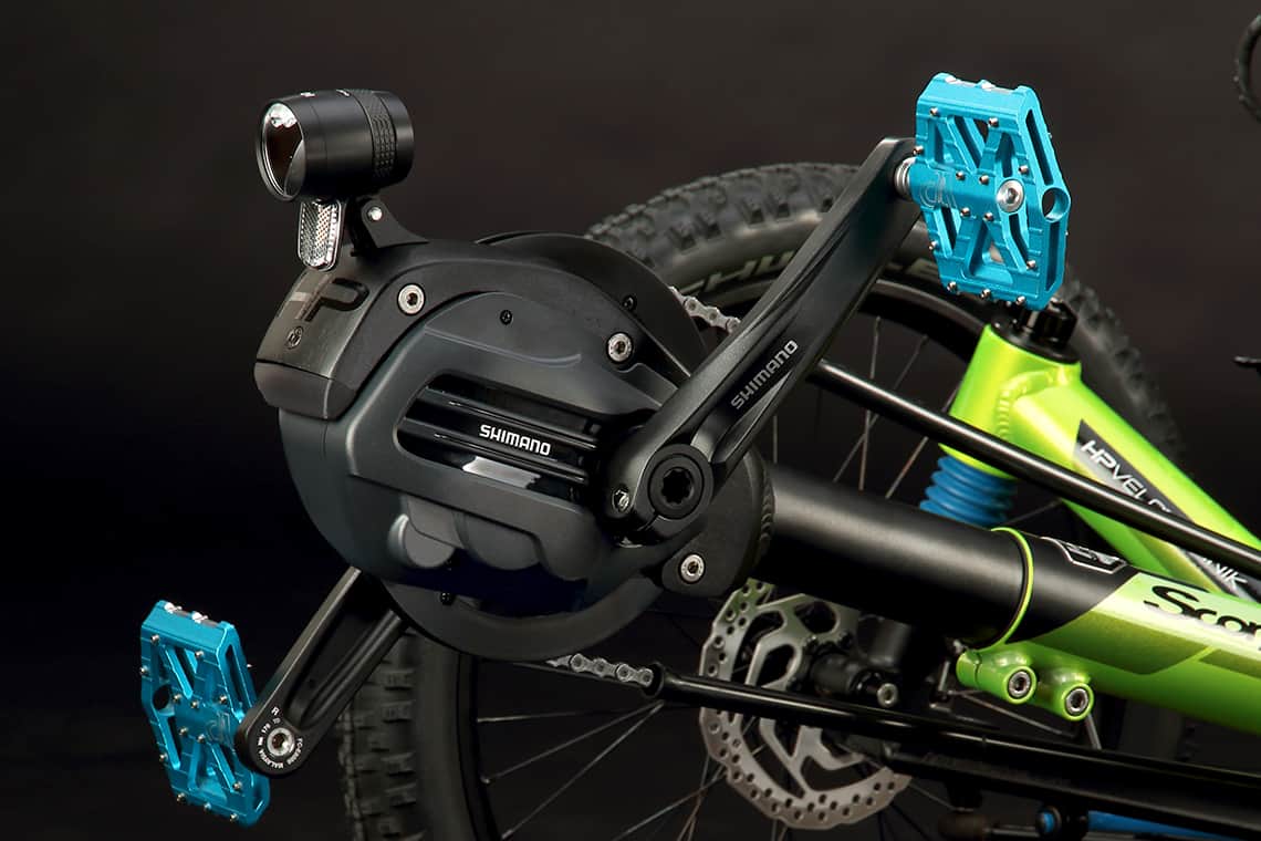e-motor electric assist shimano steps e6100 recumbent trike dreirad scorpion enduro