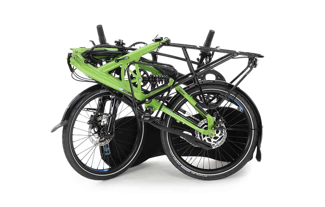 recumbent bike folded liegerad faltbar grasshopper fx