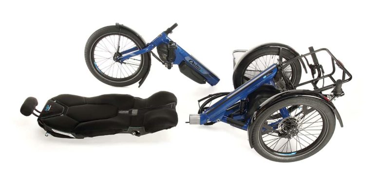 Delta tx Elektro-Dreirad teilbar electric tricycle separable for transport