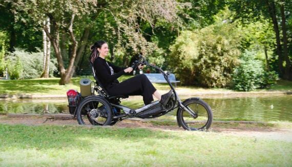Delta tx Sitz-Dreirad Komfort Elektro-Chopper Trike Tricycle Panorama