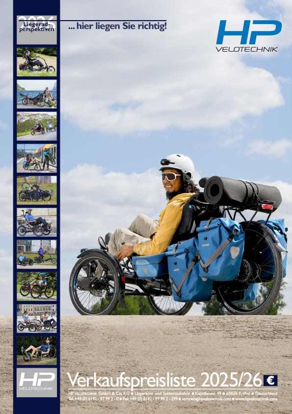 HP Velotechnik Verkaufspreisliste