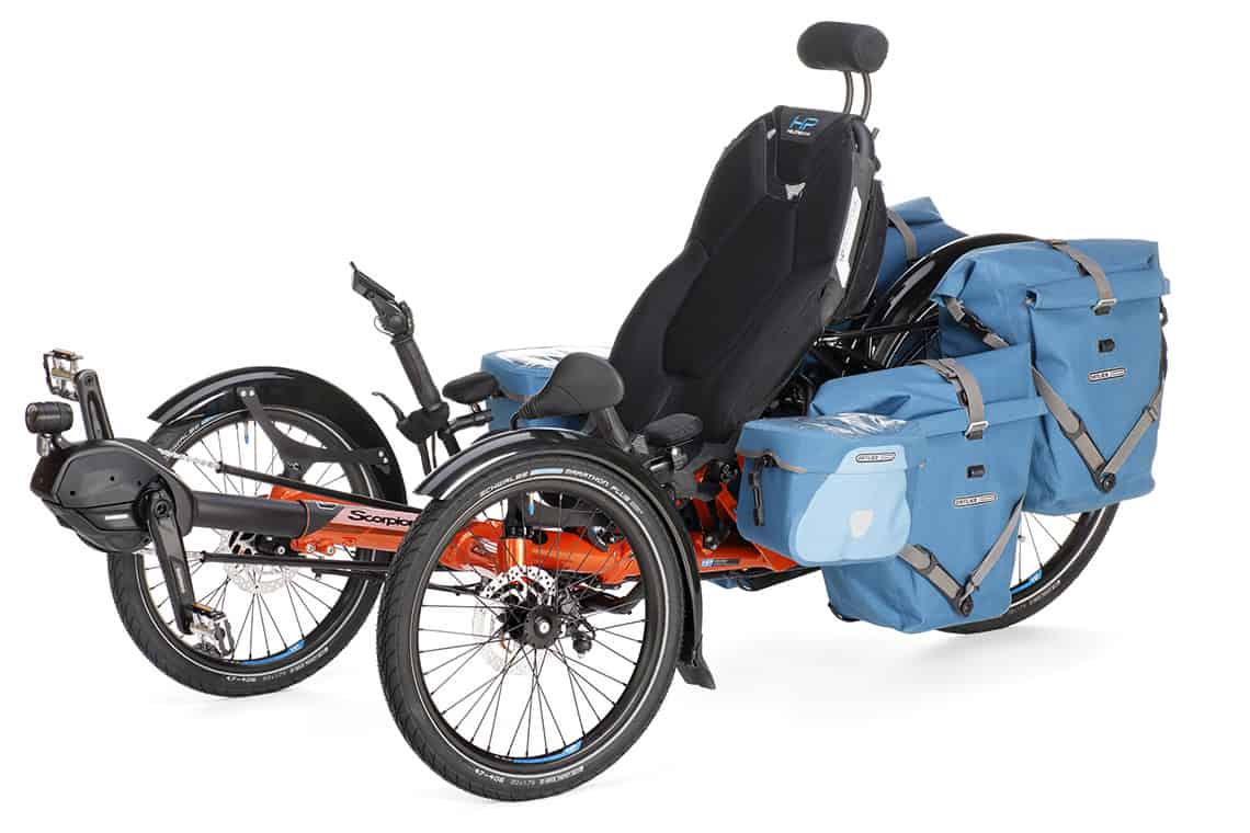 reiserad dreirad trekking trike scorpion fx 26