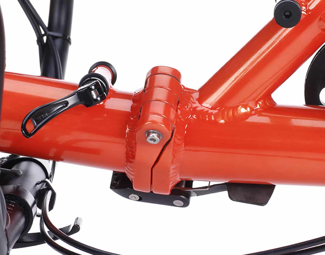 reiserad touring trike scorpion fx 26 faltgelenk folding hinge