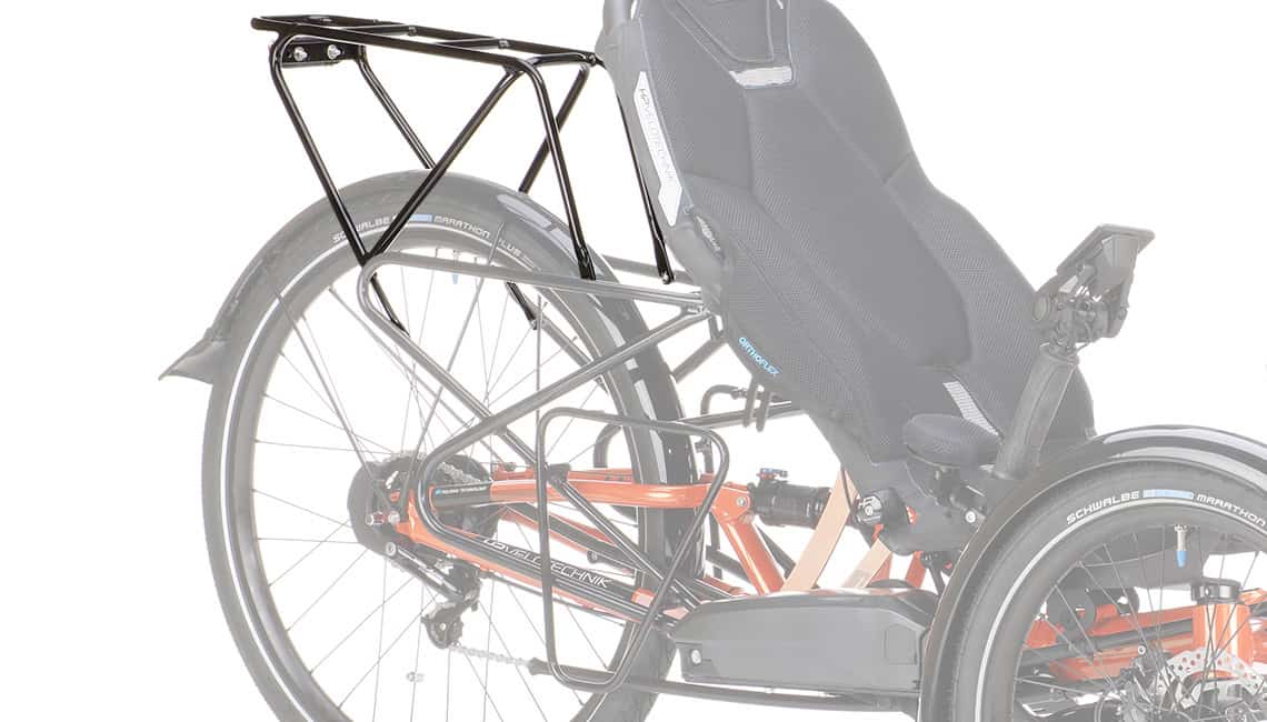 scorpion fx 26 touring trike gepäckträger top load plattform