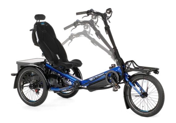delta tx elektro-dreirad electric trike kardanlenker universal joint steering