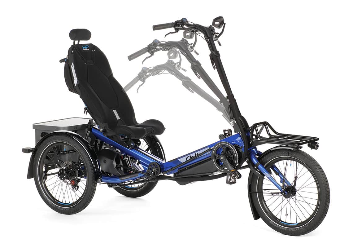 delta tx elektro-dreirad electric trike kardanlenker universal joint steering