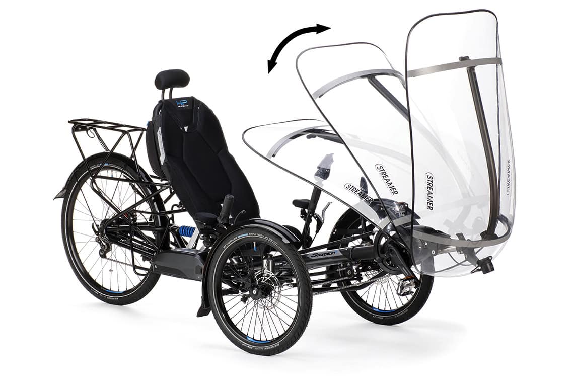 streamer fairing weather protection wetterschutz verkleidung