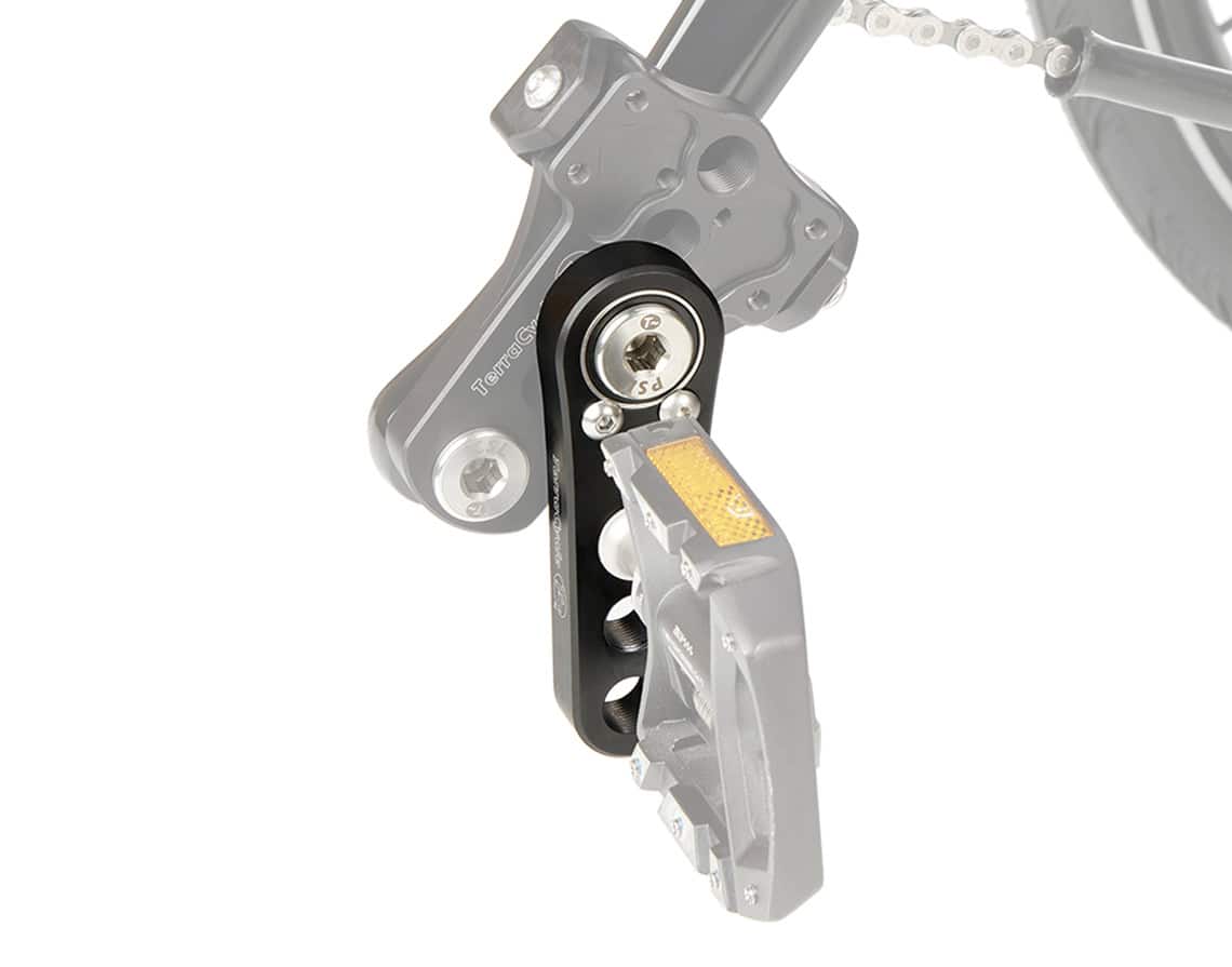 terracycle pendelarm kurbelverkürzer pedal swing crank shortener