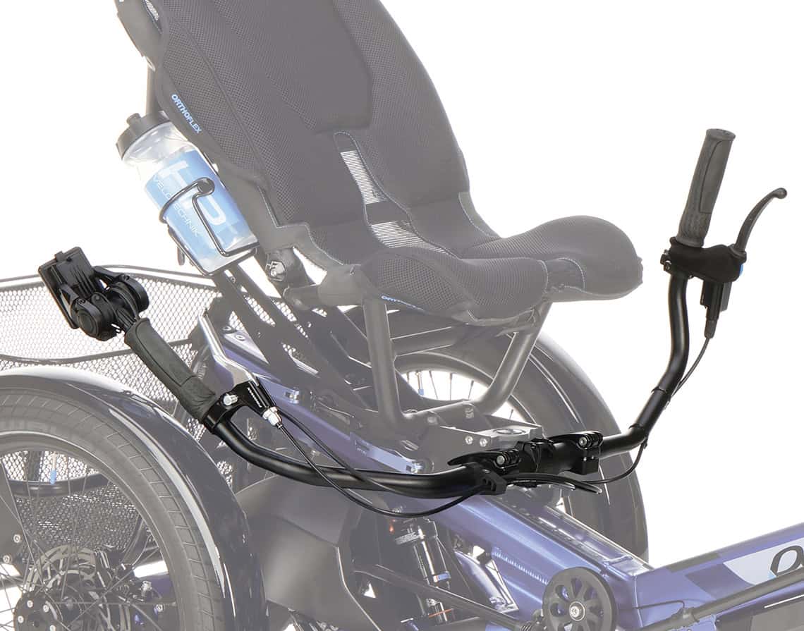 delta tx dreirad trike untenlenker klappbar under seat steering foldable