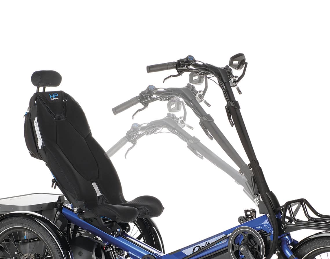delta tx elektro-dreirad electric trike kardan obenlenker universal joint steering