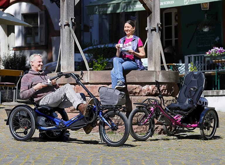 delta tx elektro-dreirad electric trike komfort comfort mobil