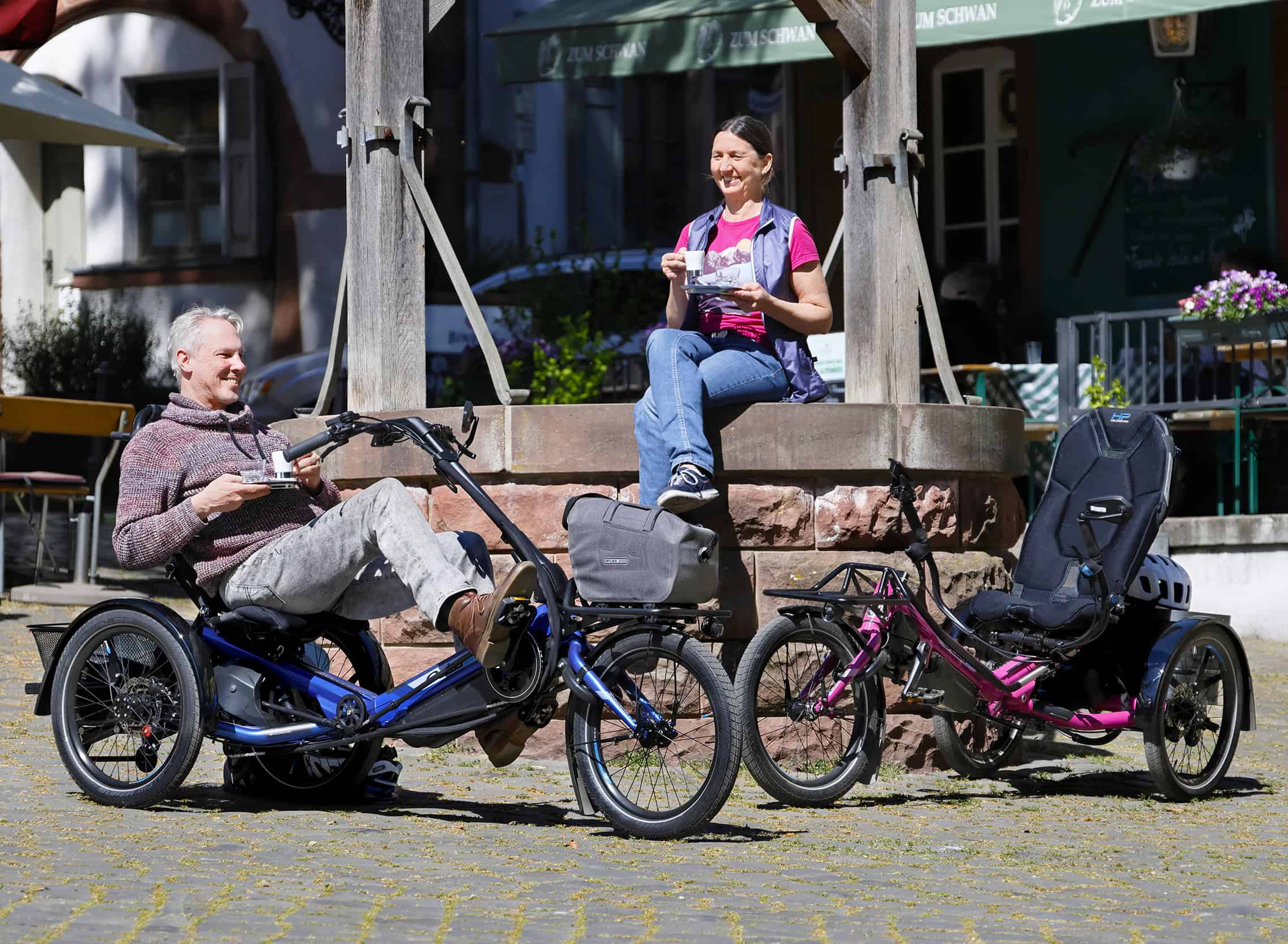 delta tx elektro-dreirad electric trike komfort comfort