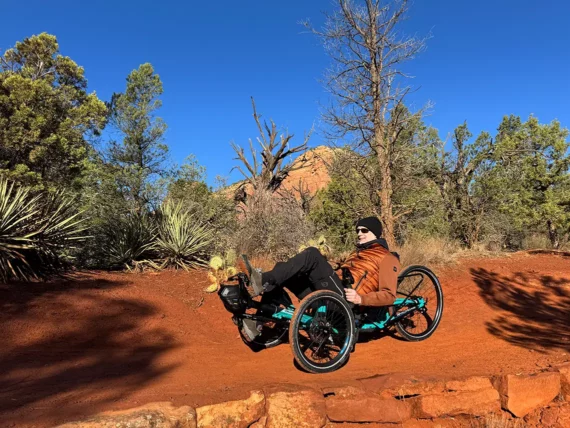 recumbent trike tour dreirad sedona arizona