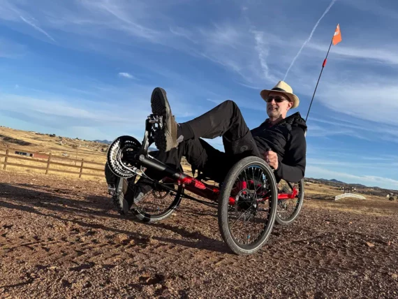 recumbent trike tour arizona tucson wine cattle