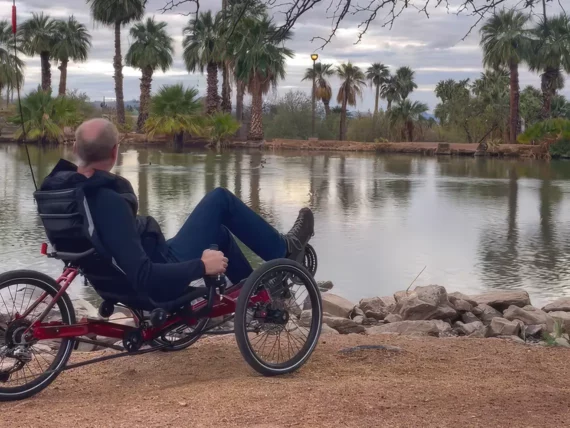 trike tour phoenix crosscut canal shared use path